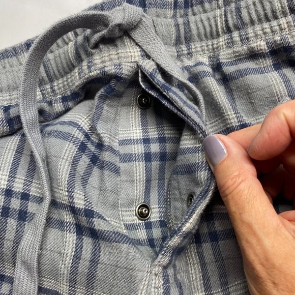UGG Steiner Gray Plaid Flannel Pajama Lounge Pants XL - Picture 7 of 14